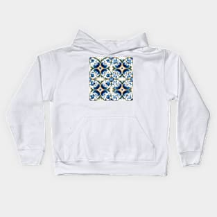 Italian Majolica Tile 7 Kids Hoodie